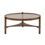 HANAH HOME Sto za dnevnu sobu Gifu Walnut - slika 3