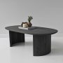 HANAH HOME Sto za dnevnu sobu Hudson Anthracite - slika 1