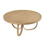 HANAH HOME Sto za dnevnu sobu Oita Oak - slika 4