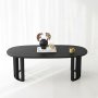 HANAH HOME Sto za dnevnu sobu Elysia Walnut - slika 3