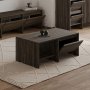 HANAH HOME Sto za dnevnu sobu Laris Walnut - slika 4