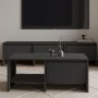 HANAH HOME Sto za dnevnu sobu Laris Anthracite - slika 2