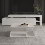 HANAH HOME Sto za dnevnu sobu Vera Mini White Marble - slika 2