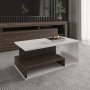 HANAH HOME Sto za dnevnu sobu Vera Mini White Walnut - slika 3