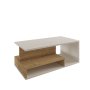 HANAH HOME Sto za dnevnu sobu Vera Mini White Sapphire Oak - slika 4