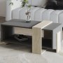 HANAH HOME Sto za dnevnu sobu Meleni Travertine Anthracite - slika 3