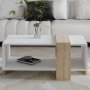 HANAH HOME Sto za dnevnu sobu Meleni White Sapphire Oak - slika 2