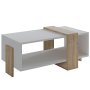 HANAH HOME Sto za dnevnu sobu Meleni White Sapphire Oak - slika 4