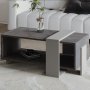 HANAH HOME Sto za dnevnu sobu Meleni Gordion Marble Grey - slika 3