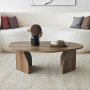 HANAH HOME Sto za dnevnu sobu Nova Walnut - slika 2