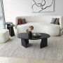 HANAH HOME Sto za dnevnu sobu Nova Black - slika 1