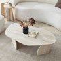 HANAH HOME Sto za dnevnu sobu Nova Travertine Fume - slika 5