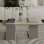 HANAH HOME Sto za dnevnu sobu Matris Grey Travertine - slika 2