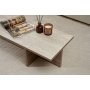 HANAH HOME Sto za dnevnu sobu Harbor Travertine Milano Walnut - slika 5