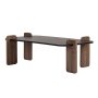 HANAH HOME Sto za dnevnu sobu Renard Lotus Venezia Walnut - slika 4