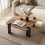 HANAH HOME Sto za dnevnu sobu Marais Atlantic Pine Anthracite - slika 2