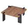 HANAH HOME Sto za dnevnu sobu Marais Atlantic Pine Anthracite - slika 4