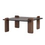 HANAH HOME Sto za dnevnu sobu Marais Lotus Venezia Walnut - slika 3