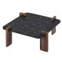 HANAH HOME Sto za dnevnu sobu Marais Lotus Venezia Walnut - slika 4