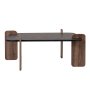 HANAH HOME Sto za dnevnu sobu Marais Lotus Venezia Walnut - slika 5
