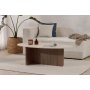 HANAH HOME Sto za dnevnu sobu Orba Travertine Venezia Walnut - slika 2