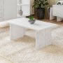 HANAH HOME Sto za dnevnu sobu Ravello White Marble - slika 1