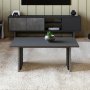 HANAH HOME Sto za dnevnu sobu Ravello Marble Anthracite - slika 2
