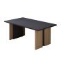 HANAH HOME Sto za dnevnu sobu Ravello Warm Oak Anthracite - slika 4