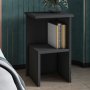 HANAH HOME Noćni stočić Roisin Anthracite - slika 1