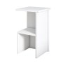 HANAH HOME Noćni stočić Roisin White - slika 4