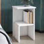 HANAH HOME Noćni stočić Roisin White - slika 1