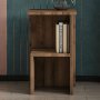 HANAH HOME Noćni stočić Roisin Antique Walnut - slika 2