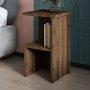 HANAH HOME Noćni stočić Roisin Antique Walnut - slika 3