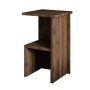 HANAH HOME Noćni stočić Roisin Antique Walnut - slika 4