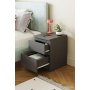 HANAH HOME Noćni stočić Derinkuyu Anthracite - slika 2