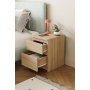 HANAH HOME Noćni stočić Derinkuyu Sonomo Oak - slika 2