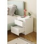 HANAH HOME Noćni stočić Derinkuyu White - slika 2
