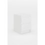 HANAH HOME Noćni stočić Derinkuyu White - slika 3