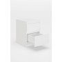 HANAH HOME Noćni stočić Derinkuyu White - slika 4