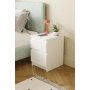 HANAH HOME Noćni stočić Derinkuyu White - slika 1