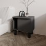 HANAH HOME Noćni stočić River Anthracite - slika 1