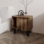 HANAH HOME Noćni stočić River Antique Walnut - slika 3