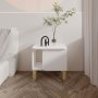 HANAH HOME Noćni stočić River White - slika 2