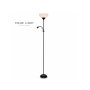 HOME LIGHT Vesta 653 Podna lampa 1xE27+1xE14 crna OUTLET - slika 1