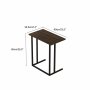 HANAH HOME Pomoćni stočić Amadora Walnut - slika 4