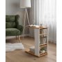HANAH HOME Pomoćni stočić Pint 1 White Atlantic Pine - slika 3