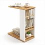HANAH HOME Pomoćni stočić Pint 1 White Atlantic Pine - slika 4