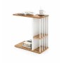 HANAH HOME Pomoćni stočić Pint 2 White Atlantic Pine - slika 4