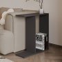 HANAH HOME Pomoćni stočić Lotus Anthracite - slika 1