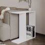 HANAH HOME Pomoćni stočić Lotus White - slika 1